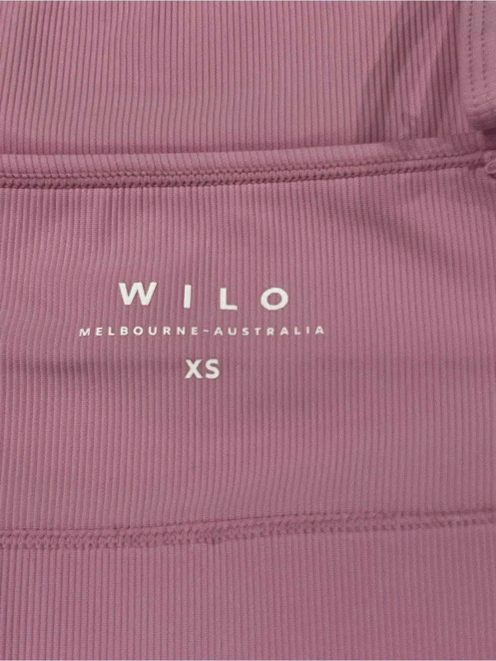 Wilo Melbourne Australia Strappy Sports Bra XS Lilac Pink Removable Pads